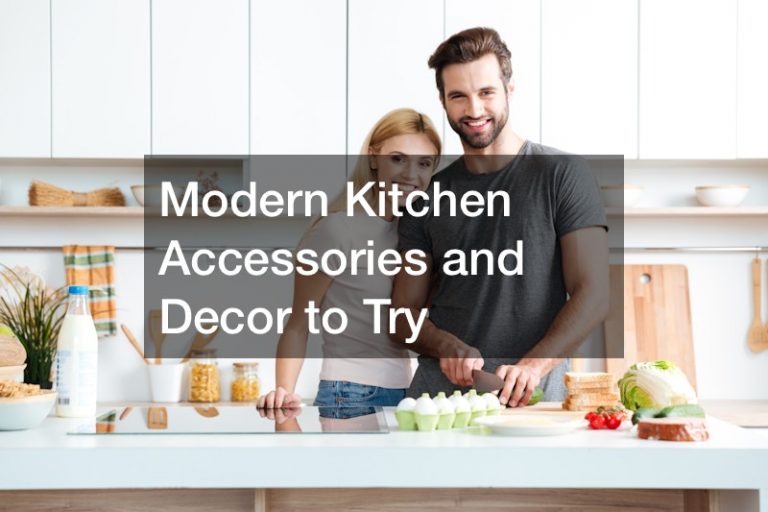 Modern Kitchen Accessories and Decor to Try