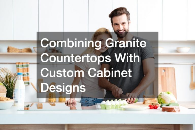 Combining Granite Countertops With Custom Cabinet Designs